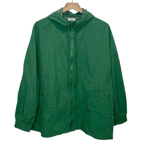 Staud Gondola Jacket In Jungle Green Large NWT - Picture 4 of 8